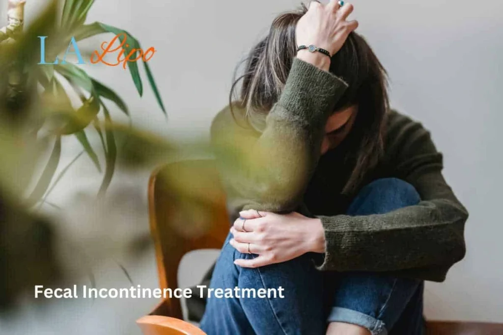 woman worried about fecal incontinence diet Whitley Bay