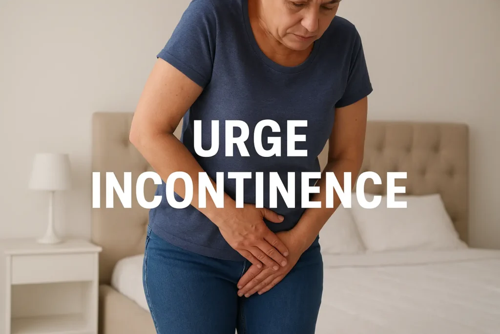how to manage urge incontinence Whitley Bay symptoms