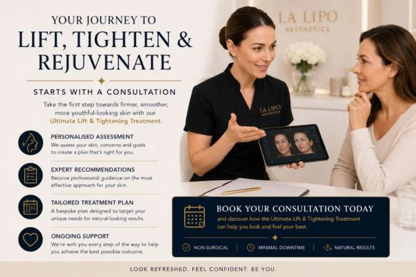Tailored treatment - the ultimate lift and tighten treatment Whitley Bay