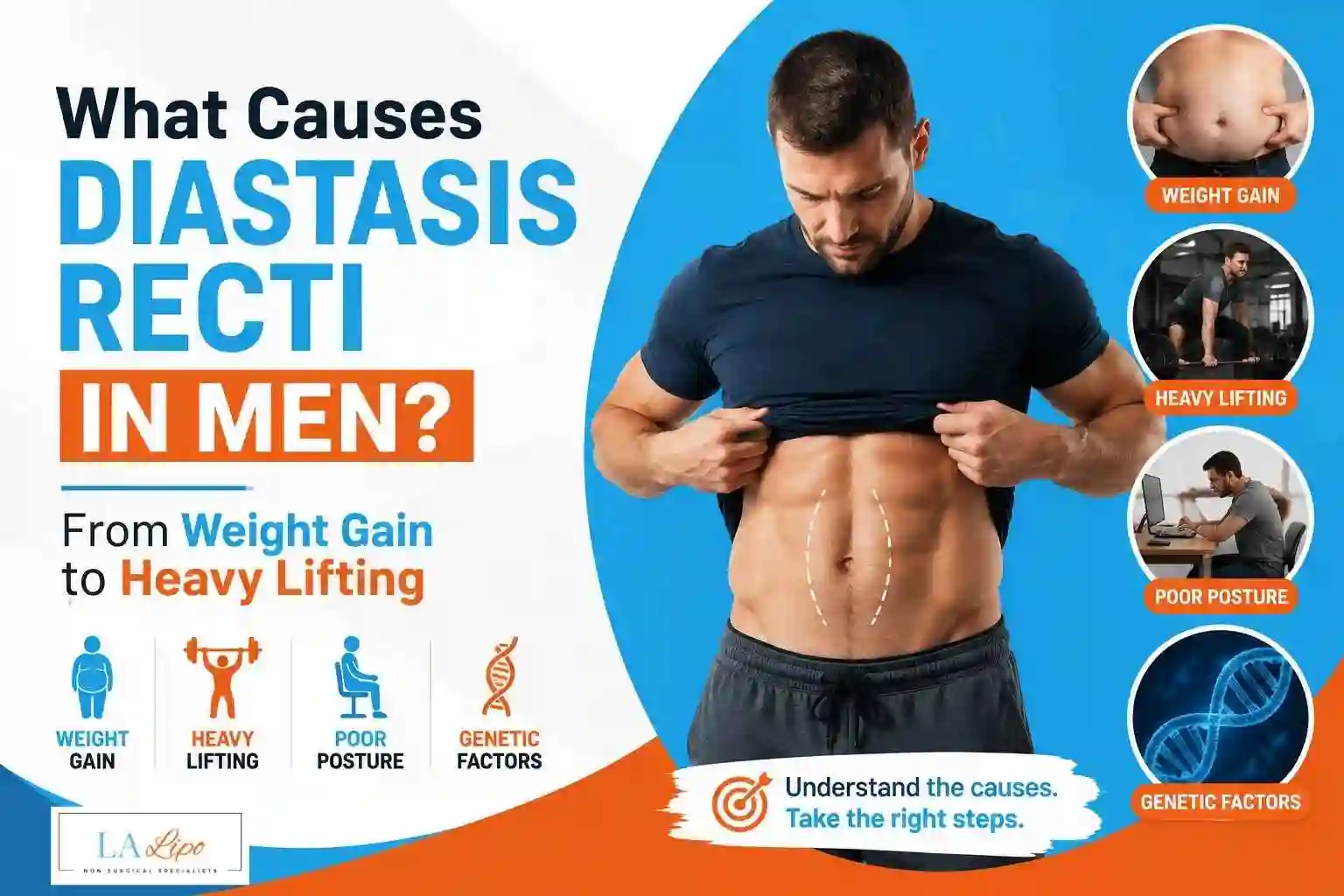 What Causes Diastasis Recti in Men? From Weight Gain to Heavy Lifting Whitley Bay